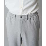 【イージーケア 毛玉になりにくい】メランジツイルストレッチセミルーズパンツ【洗濯… | a.v.v【MEN】 | 詳細画像24 