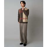 【イージーケア/洗濯機で洗える】裏微起毛ストレッチオーバーパンツ | a.v.v【MEN】 | 詳細画像10 