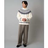 【イージーケア/洗濯機で洗える】裏微起毛ストレッチオーバーパンツ | a.v.v【MEN】 | 詳細画像12 