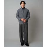 【イージーケア/洗濯機で洗える】裏微起毛ストレッチオーバーパンツ | a.v.v【MEN】 | 詳細画像16 