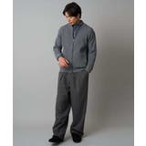 【イージーケア/洗濯機で洗える】裏微起毛ストレッチオーバーパンツ | a.v.v【MEN】 | 詳細画像18 