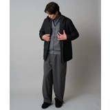 【イージーケア/洗濯機で洗える】裏微起毛ストレッチオーバーパンツ | a.v.v【MEN】 | 詳細画像20 