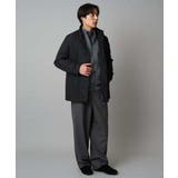 【イージーケア/洗濯機で洗える】裏微起毛ストレッチオーバーパンツ | a.v.v【MEN】 | 詳細画像21 