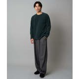 【イージーケア/洗濯機で洗える】裏微起毛ストレッチオーバーパンツ | a.v.v【MEN】 | 詳細画像23 