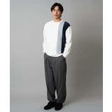 【イージーケア/洗濯機で洗える】裏微起毛ストレッチオーバーパンツ | a.v.v【MEN】 | 詳細画像26 