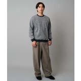 【イージーケア/洗濯機で洗える】裏微起毛ストレッチオーバーパンツ | a.v.v【MEN】 | 詳細画像3 