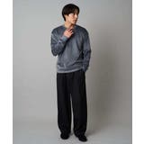 【イージーケア/洗濯機で洗える】裏微起毛ストレッチオーバーパンツ | a.v.v【MEN】 | 詳細画像30 