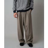 【イージーケア/洗濯機で洗える】裏微起毛ストレッチオーバーパンツ | a.v.v【MEN】 | 詳細画像34 