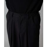 【イージーケア/洗濯機で洗える】裏微起毛ストレッチオーバーパンツ | a.v.v【MEN】 | 詳細画像42 