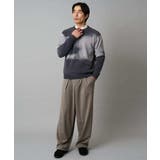 【イージーケア/洗濯機で洗える】裏微起毛ストレッチオーバーパンツ | a.v.v【MEN】 | 詳細画像6 