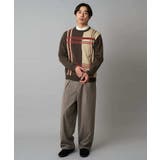 【イージーケア/洗濯機で洗える】裏微起毛ストレッチオーバーパンツ | a.v.v【MEN】 | 詳細画像8 