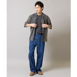 【大人デニム】ワイドストレートデニムパンツ | a.v.v【MEN】 | 詳細画像30