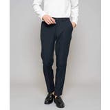 【イージーケア 洗濯機で洗える ストレッチ】グレンチェックストレッチスマートスラ… | a.v.v【MEN】 | 詳細画像12 