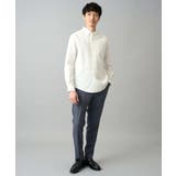 【イージーケア/洗濯機で洗える/ストレッチ】メランジスマートスラックス | a.v.v【MEN】 | 詳細画像11 