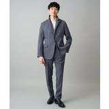 【イージーケア/洗濯機で洗える/ストレッチ】メランジスマートスラックス | a.v.v【MEN】 | 詳細画像4 