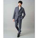 【イージーケア/洗濯機で洗える/ストレッチ】メランジスマートスラックス | a.v.v【MEN】 | 詳細画像5 