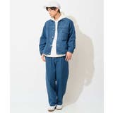 【トレンド】タックテーパードワイドデニムパンツ(セットアップ可) | a.v.v【MEN】 | 詳細画像15