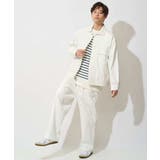 【トレンド】タックテーパードワイドデニムパンツ(セットアップ可) | a.v.v【MEN】 | 詳細画像35