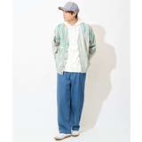 【トレンド】タックテーパードワイドデニムパンツ(セットアップ可) | a.v.v【MEN】 | 詳細画像4