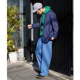 【トレンド】タックテーパードワイドデニムパンツ(セットアップ可) | a.v.v【MEN】 | 詳細画像54
