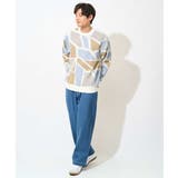 【トレンド】タックテーパードワイドデニムパンツ(セットアップ可) | a.v.v【MEN】 | 詳細画像6