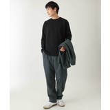 【接触冷感 イージーケア】ドライタッチワンタックワイドイージースラックス【春リラ… | a.v.v【MEN】 | 詳細画像14 