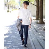 【イージーケア/接触冷感】スマートシャンブレーアンクル丈スラックス | a.v.v【MEN】 | 詳細画像4