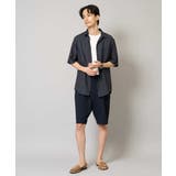 【イージーケア/吸水速乾/毛玉になりにくい】シアサッカーワンタックハーフパンツ | a.v.v【MEN】 | 詳細画像10 