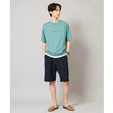 【イージーケア/吸水速乾/毛玉になりにくい】シアサッカーワンタックハーフパンツ | a.v.v【MEN】 | 詳細画像16 