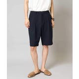 【イージーケア/吸水速乾/毛玉になりにくい】シアサッカーワンタックハーフパンツ | a.v.v【MEN】 | 詳細画像18 