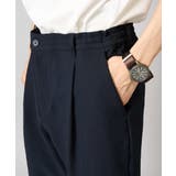 【イージーケア/吸水速乾/毛玉になりにくい】シアサッカーワンタックハーフパンツ | a.v.v【MEN】 | 詳細画像22 