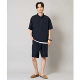 【イージーケア/吸水速乾/毛玉になりにくい】シアサッカーワンタックハーフパンツ | a.v.v【MEN】 | 詳細画像4 