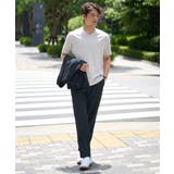 【イージーケア/吸水速乾/毛玉になりにくい】シアサッカーセミルーズパンツ | a.v.v【MEN】 | 詳細画像4