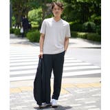 【イージーケア/吸水速乾/毛玉になりにくい】シアサッカーセミルーズパンツ | a.v.v【MEN】 | 詳細画像6