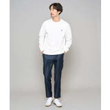 【イージーケア/接触冷感】デニムライクストレッチセミルーズパンツ | a.v.v【MEN】 | 詳細画像10 