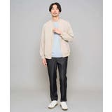 【イージーケア/接触冷感】デニムライクストレッチセミルーズパンツ | a.v.v【MEN】 | 詳細画像15 