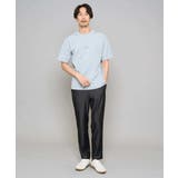 【イージーケア/接触冷感】デニムライクストレッチセミルーズパンツ | a.v.v【MEN】 | 詳細画像16 