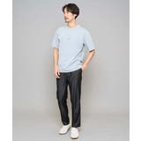 【イージーケア/接触冷感】デニムライクストレッチセミルーズパンツ | a.v.v【MEN】 | 詳細画像18 