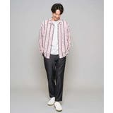 【イージーケア/接触冷感】デニムライクストレッチセミルーズパンツ | a.v.v【MEN】 | 詳細画像20 