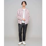 【イージーケア/接触冷感】デニムライクストレッチセミルーズパンツ | a.v.v【MEN】 | 詳細画像21 