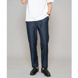 【イージーケア/接触冷感】デニムライクストレッチセミルーズパンツ | a.v.v【MEN】 | 詳細画像23 