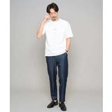 【イージーケア/接触冷感】デニムライクストレッチセミルーズパンツ | a.v.v【MEN】 | 詳細画像3 