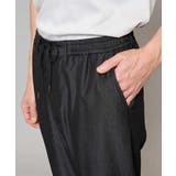 【イージーケア/接触冷感】デニムライクストレッチセミルーズパンツ | a.v.v【MEN】 | 詳細画像30 