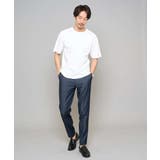 【イージーケア/接触冷感】デニムライクストレッチスマートスラックス | a.v.v【MEN】 | 詳細画像2 