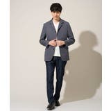 【イージーケア/接触冷感】デニムライクストレッチスマートスラックス | a.v.v【MEN】 | 詳細画像34 