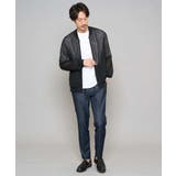 【イージーケア/接触冷感】デニムライクストレッチスマートスラックス | a.v.v【MEN】 | 詳細画像5 