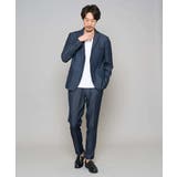 【イージーケア/接触冷感】デニムライクストレッチスマートスラックス | a.v.v【MEN】 | 詳細画像8 