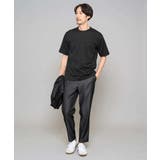 【イージーケア/接触冷感】デニムライクストレッチアンクルセミルーズパンツ | a.v.v【MEN】 | 詳細画像17 