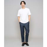 【イージーケア/接触冷感】デニムライクストレッチアンクルセミルーズパンツ | a.v.v【MEN】 | 詳細画像2 