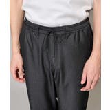 【イージーケア/接触冷感】デニムライクストレッチアンクルセミルーズパンツ | a.v.v【MEN】 | 詳細画像24 